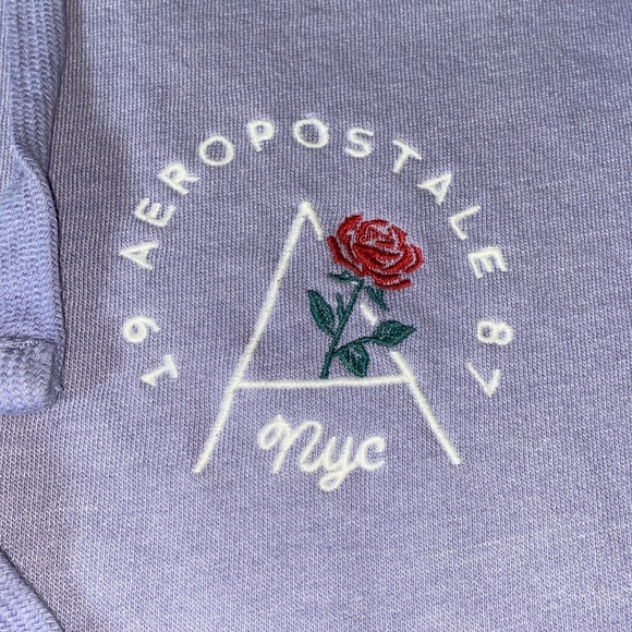Aeropostale purple hoodie - Picture 2 of 3